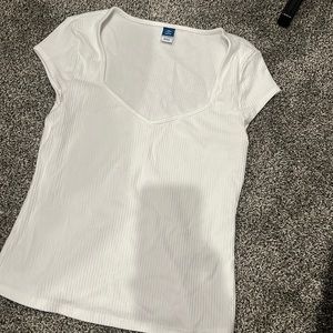 Ribbed xs old navy top like new